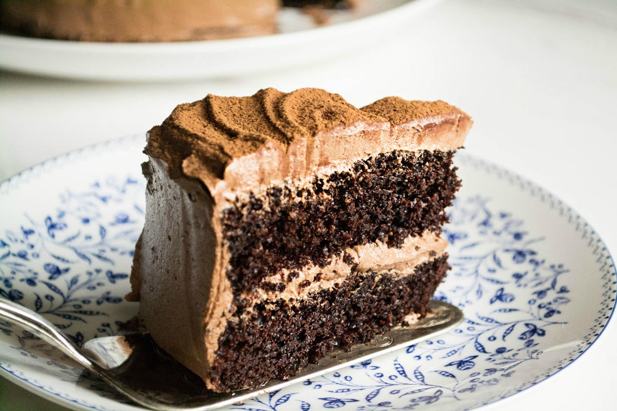 Κέικ με Σοκολάτα και Μαύρη Μπύρα