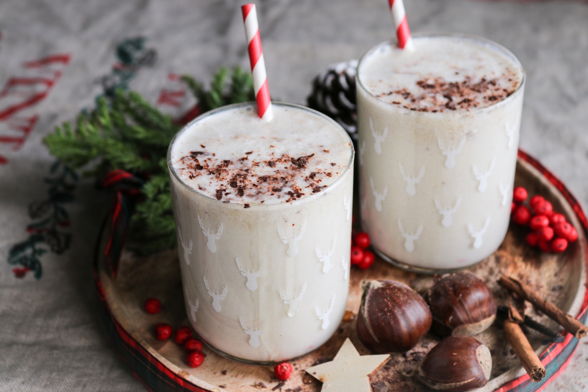 Smoothie με Κάστανα και Σφένδαμο